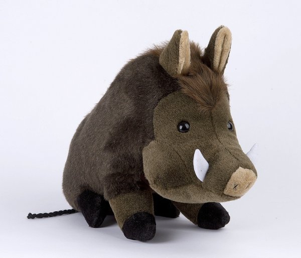 Big plush wild boar