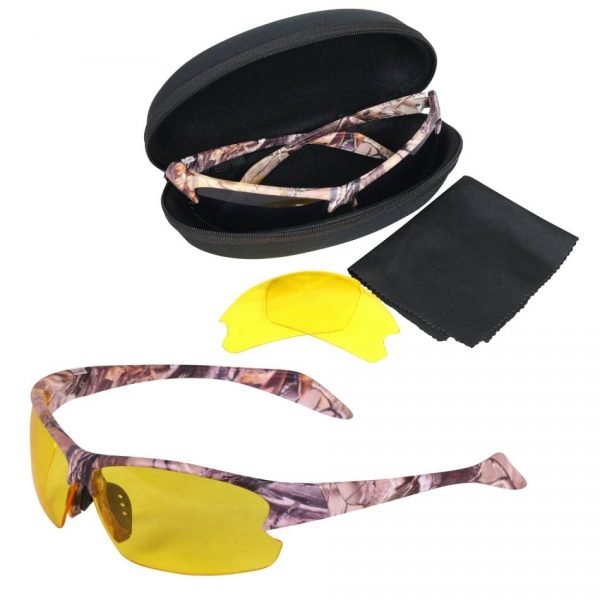 JACK PYKE Camo Shooting Glasses Set