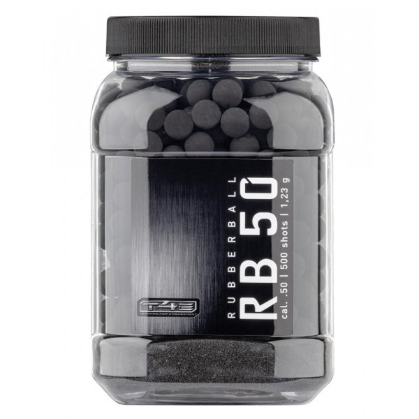 Shots T4E Rubberball RB 50 1,23 g, cal. .50, 500 pcs