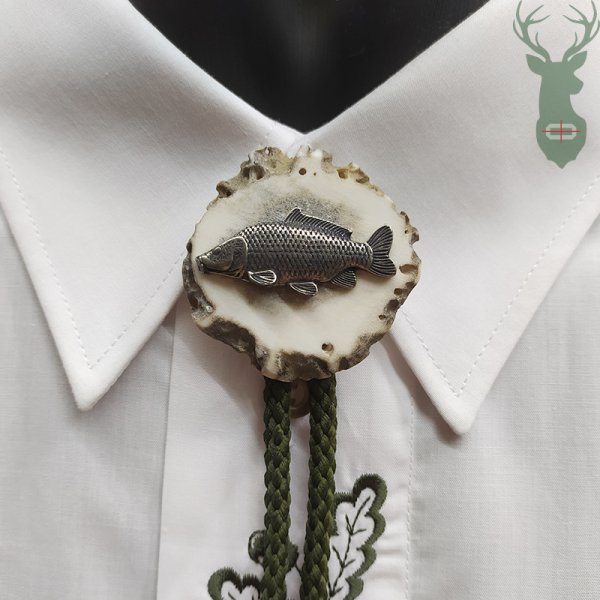 Hunting tie Bolo - Carp