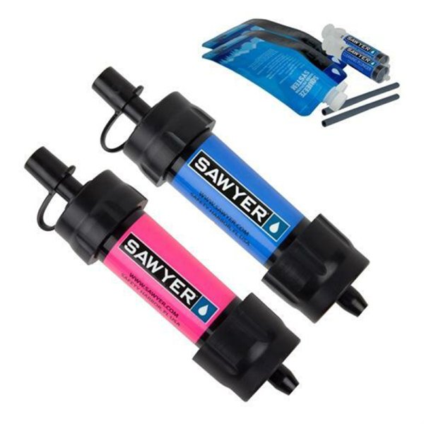 SAWYER Mini Blue Pink Twin pack water filters SP2102
