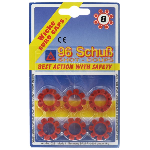 Gonher Euro Caps capsules 96pcs