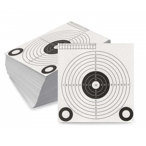 Paper target 14.5 x 14.5cm