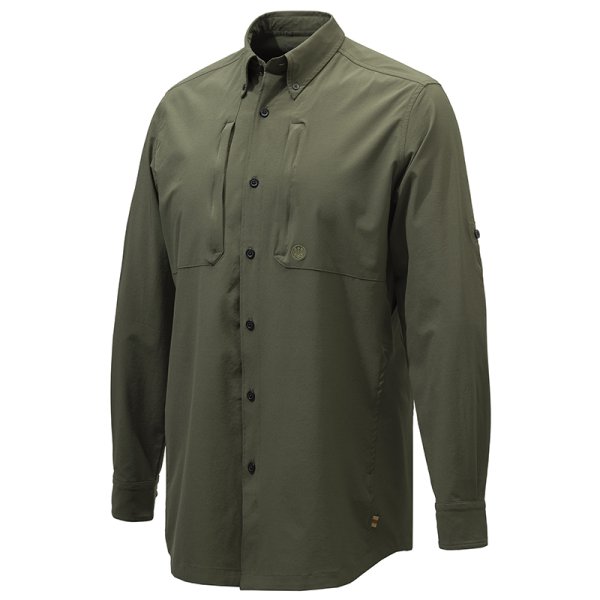 Plain Lightweight Shirt - Green Moss