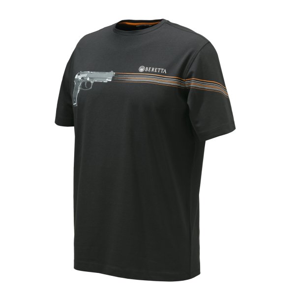 "92" T-shirt Black
