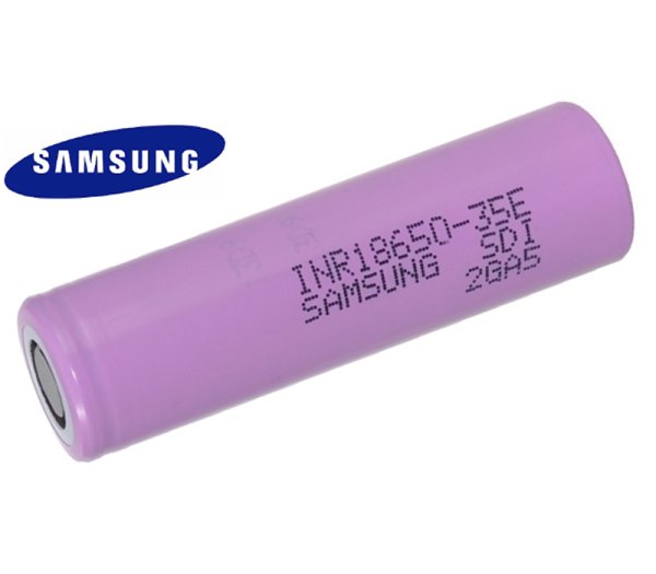 SAMSUNG SDI INR18650-35E 3500mAh, 3.7V, unprotected, 13A