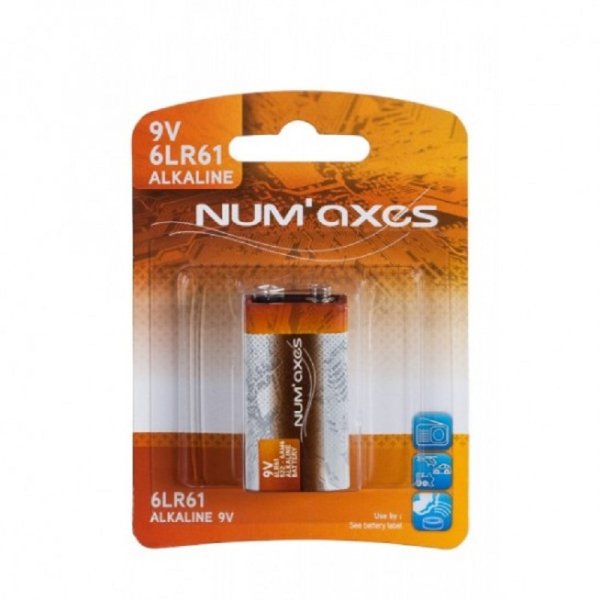 NUM´AXES 6LR61 - Battery 9V