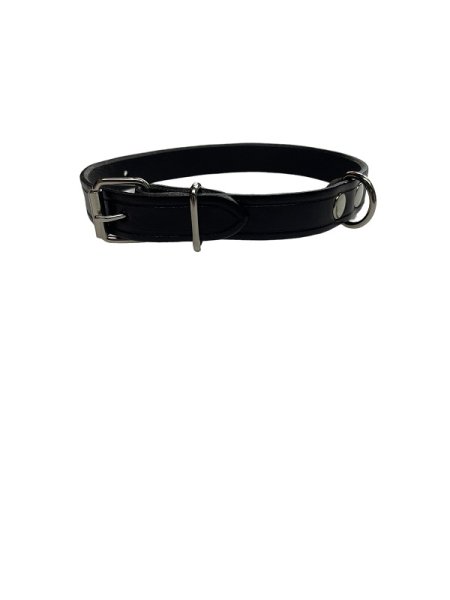 Unlined leather collar 40cm