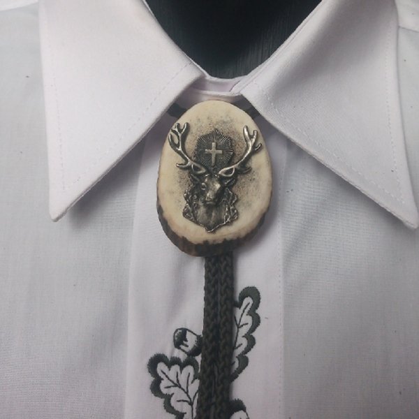 Hunting tie Bolo - Hubertus II