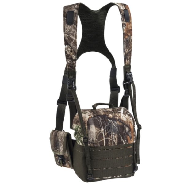 Adjustable binocular harness - Camo Realtree Edge