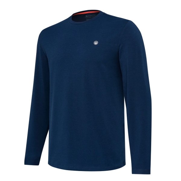 Beretta Team T-shirt LS - Blue Total Eclipse