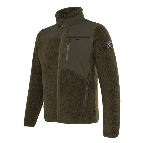 Halifax Sherpa Fleece Sweatshirt - Green Moss