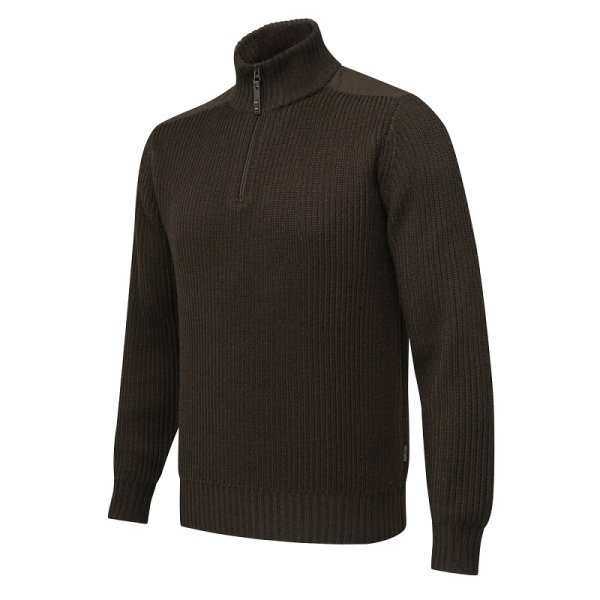 Dover Half Zip Tech Sweater - Brownbark&amp;Moss