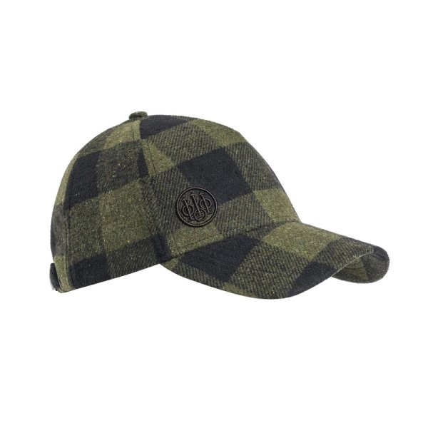 Lodge Checkered Cap - Green Moss Check