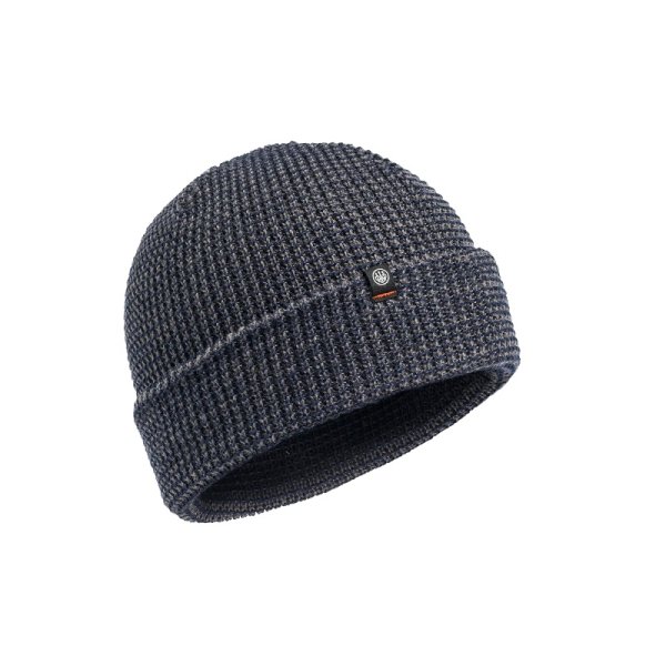 Shore Beanie Cap - Blue &amp; Grey