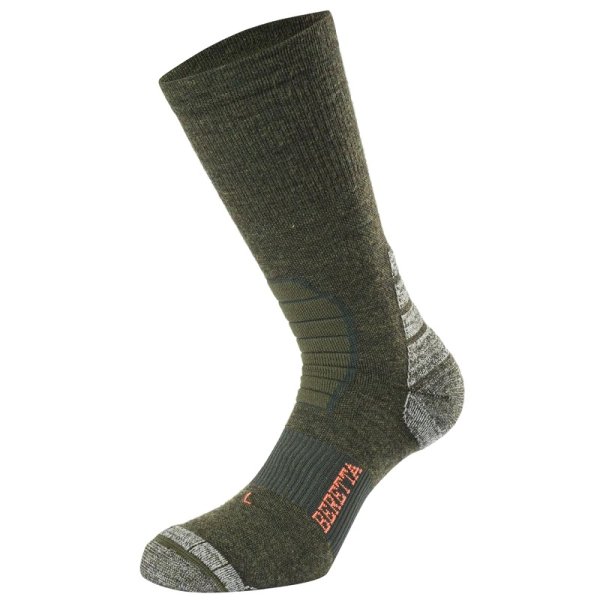 Merino Performance Short Socks - Green Moss