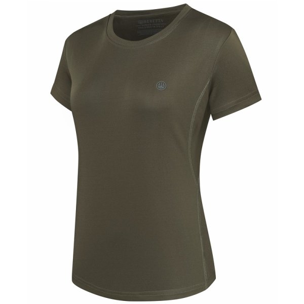 Ciel Tech women's t-shirt SS - Green Stone