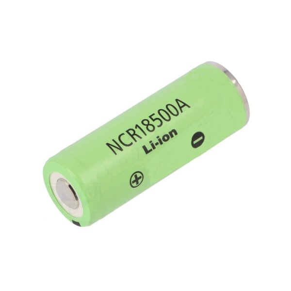 Panasonic NCR18500A 2040mAh 4A 3,7V, unprotected