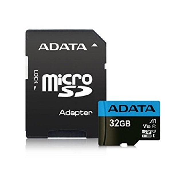 ADATA MicroSDHC 32GB UHS-I 100/25MB/s SD card + adapter