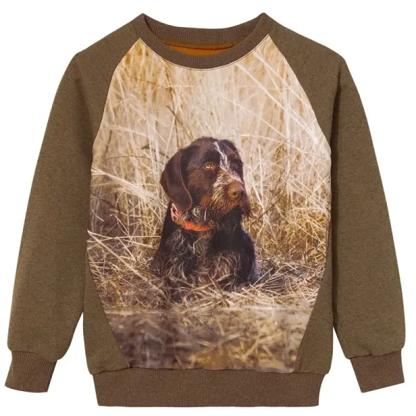 WADERA - Children's sweatshirt with pattern - Builder