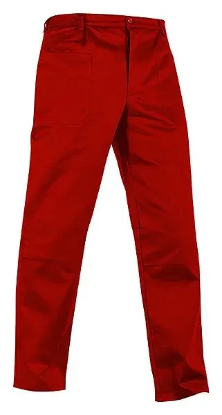 Men's work trousers red