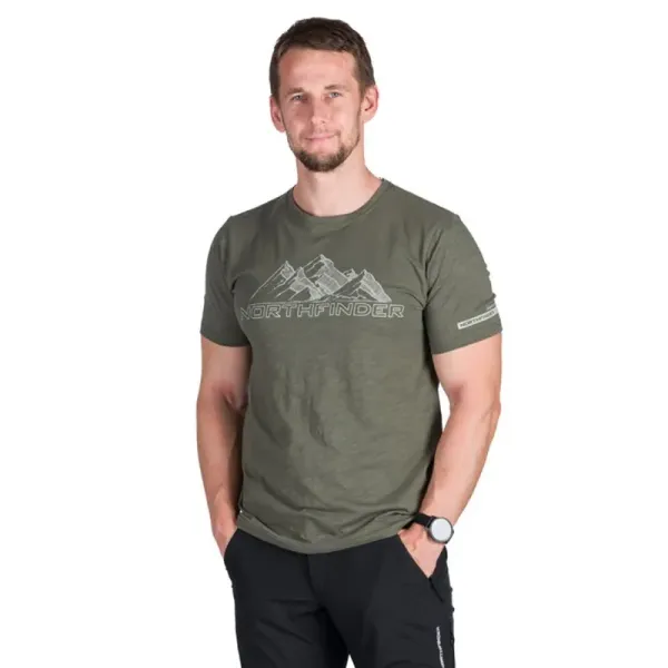 Northfinder JORG t-shirt darkgreen