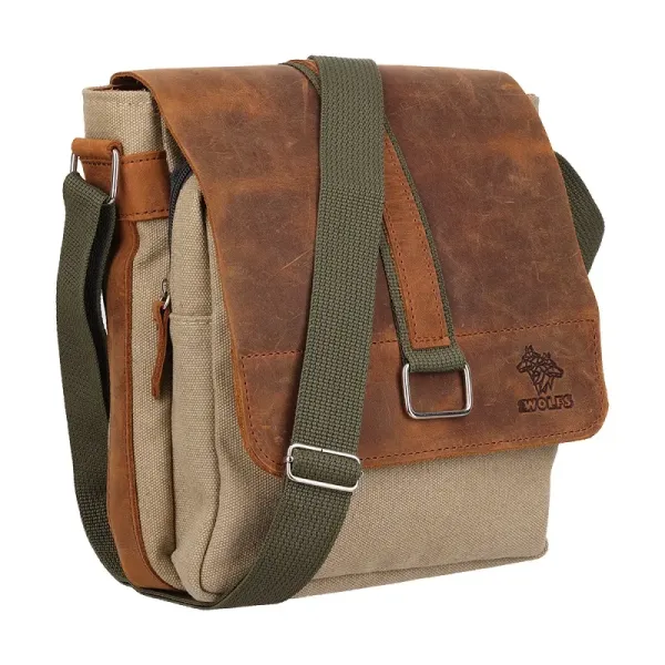 2wolfs - Shoulder bag ELAND - beige