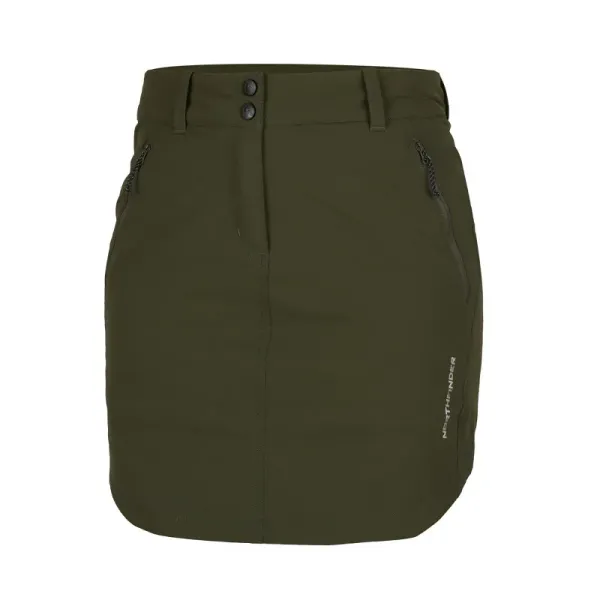 Northfinder - NICHOLE -Women's skirt stretch lightweight darkgreen