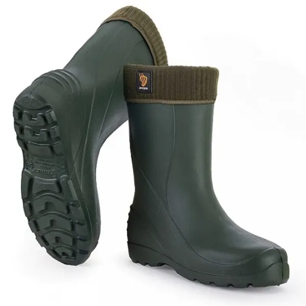 EVA LARIS women's rubber boots green