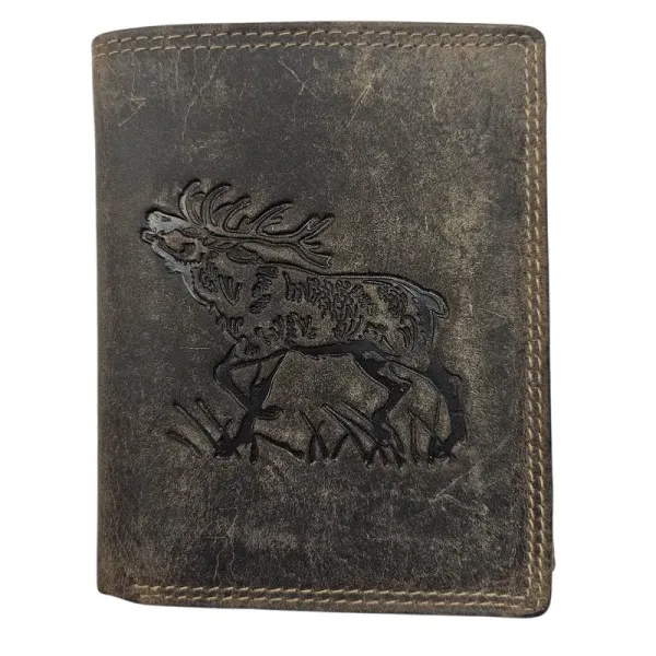 Giorgio Carelli leather wallet - Deer I
