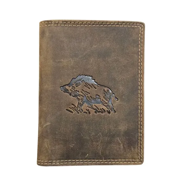 Giorgio Carelli leather wallet II. - Wild boar 2