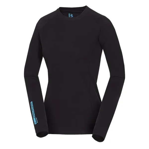 DEJA - Women's merino t-shirt - black
