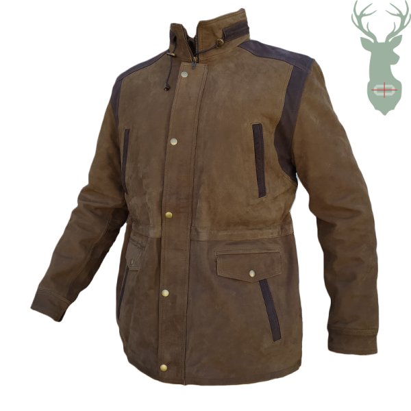 DUO leather coat