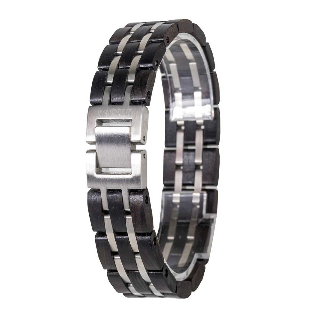 Duo Element Ebony wooden bracelet