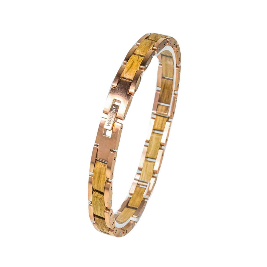 Element Pink wooden bracelet