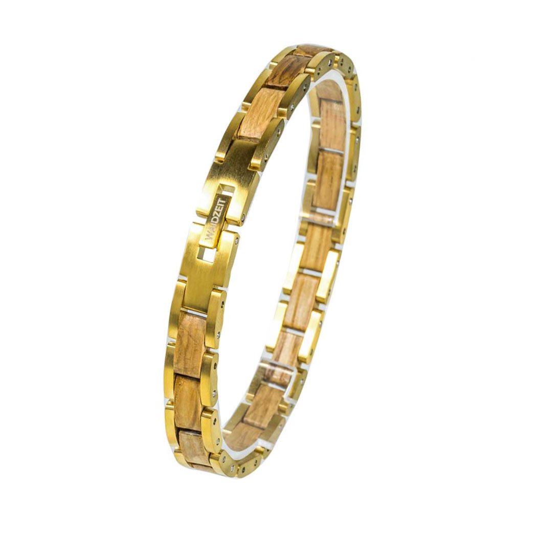 Element Gold wooden bracelet