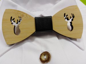 Bow tie - bamboo