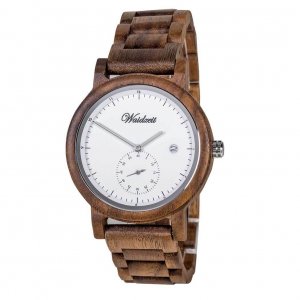 Maximilian White Wooden Watch