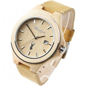 Steirische ZIRBENUHR men's wooden watch