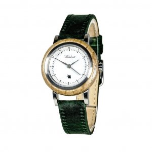 Grapevine Green wooden ladies watch