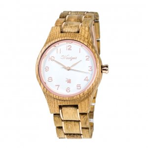 Barrique "Rosé" wooden watch