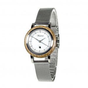 Grapevine Metallic wooden ladies watch