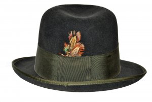 Rabbit fur hat black