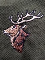 Embroidered cape - deer