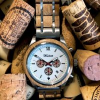 Barrique Reserve wooden watch