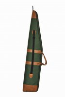 Gun case with 3 pockets with leatherette