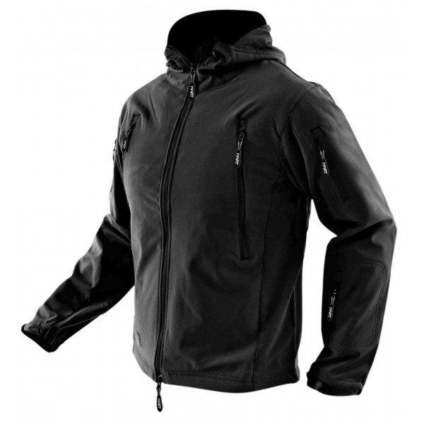 BAZTAN-S black softshell jacket