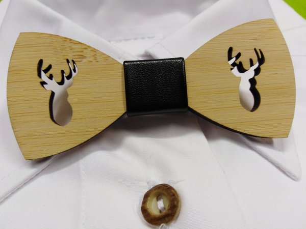 Bow tie - bamboo