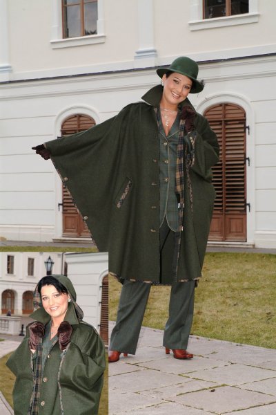 Raffaella ladies cape