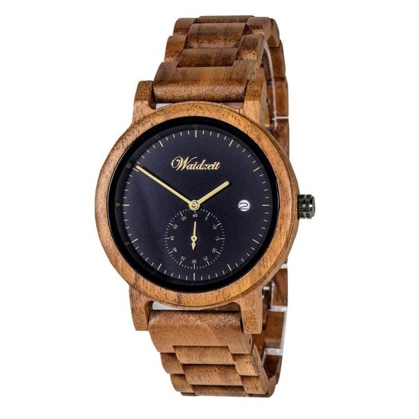 Maximilian black wooden watch